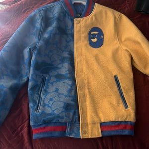 we killed ape varsity jacket